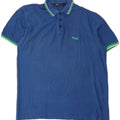 FILA Mens Polo Shirt Large Blue Cotton Vintage Fila and Second-Hand Fila from Messina Hembry 