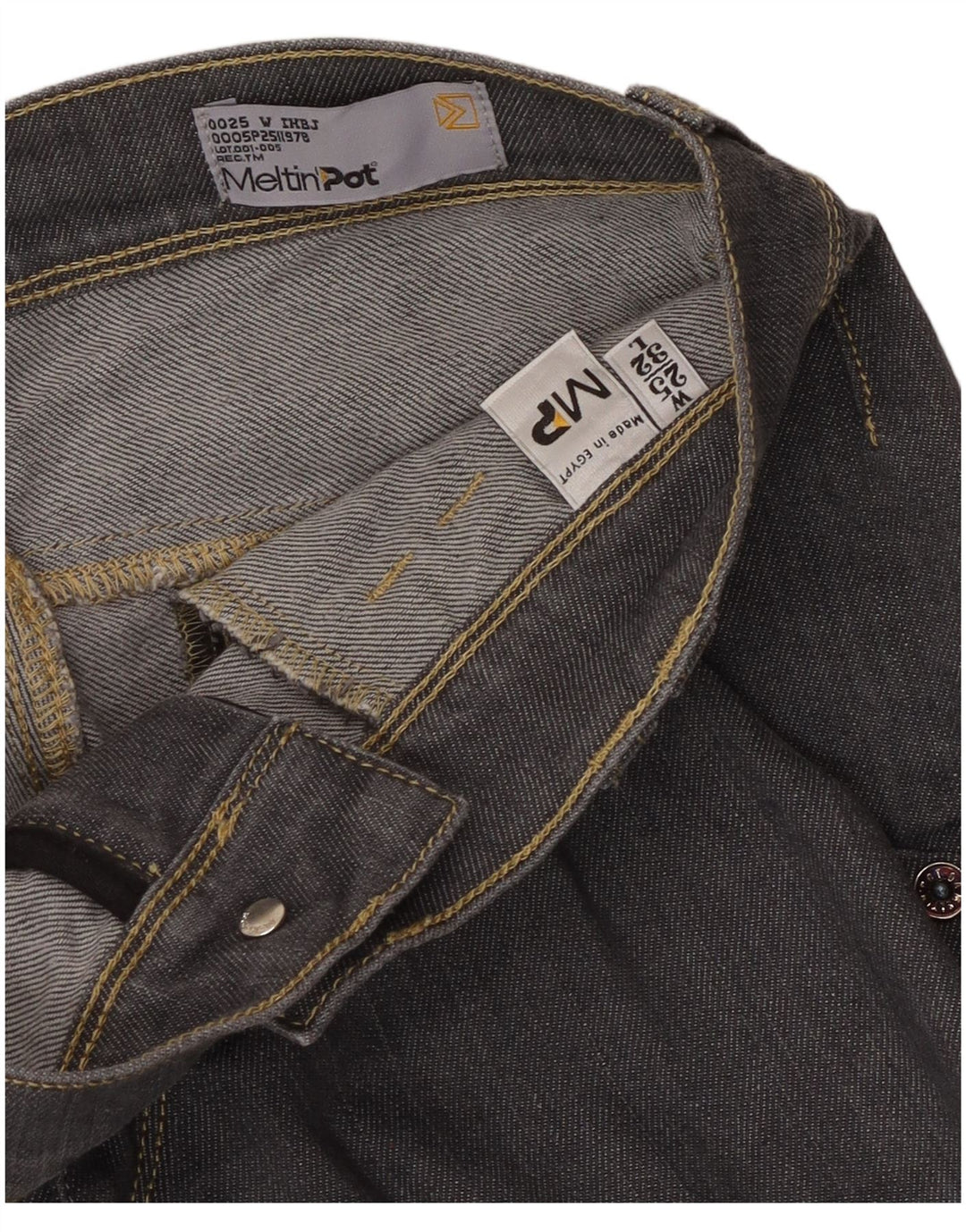 Meltin' Pot Dame Slim Jeans W25 L32 Grå