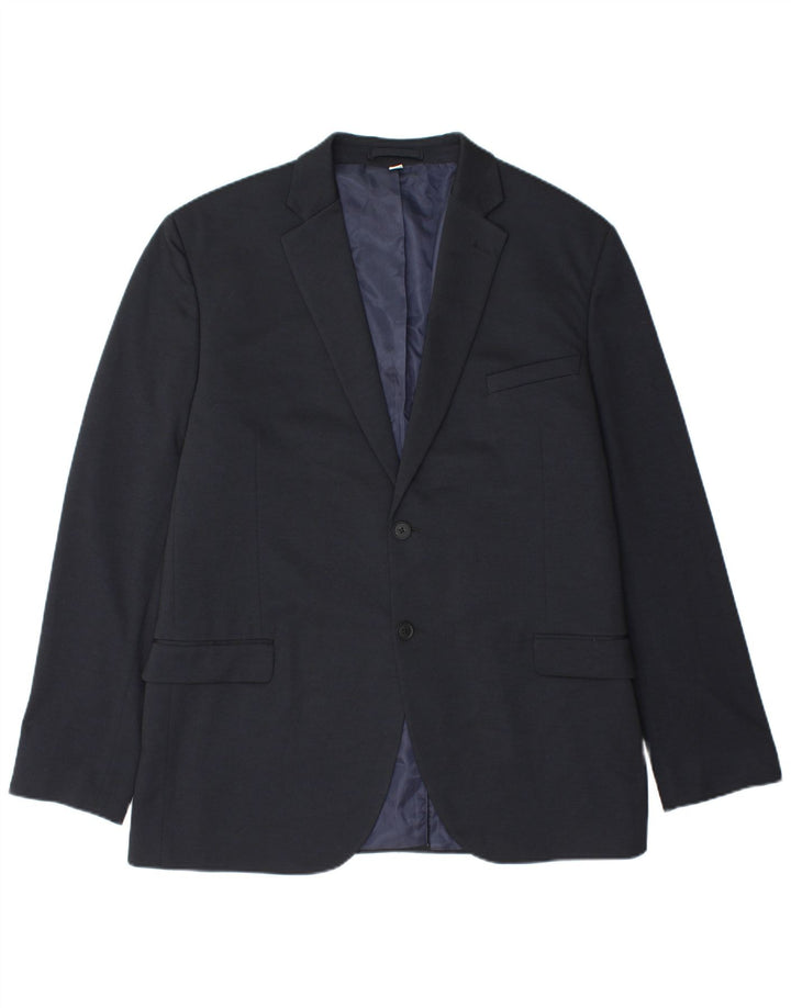 Marks & Spencer Herre Autograph Slim Fit Blazer Jacket UK 48 4XL Navy Blue