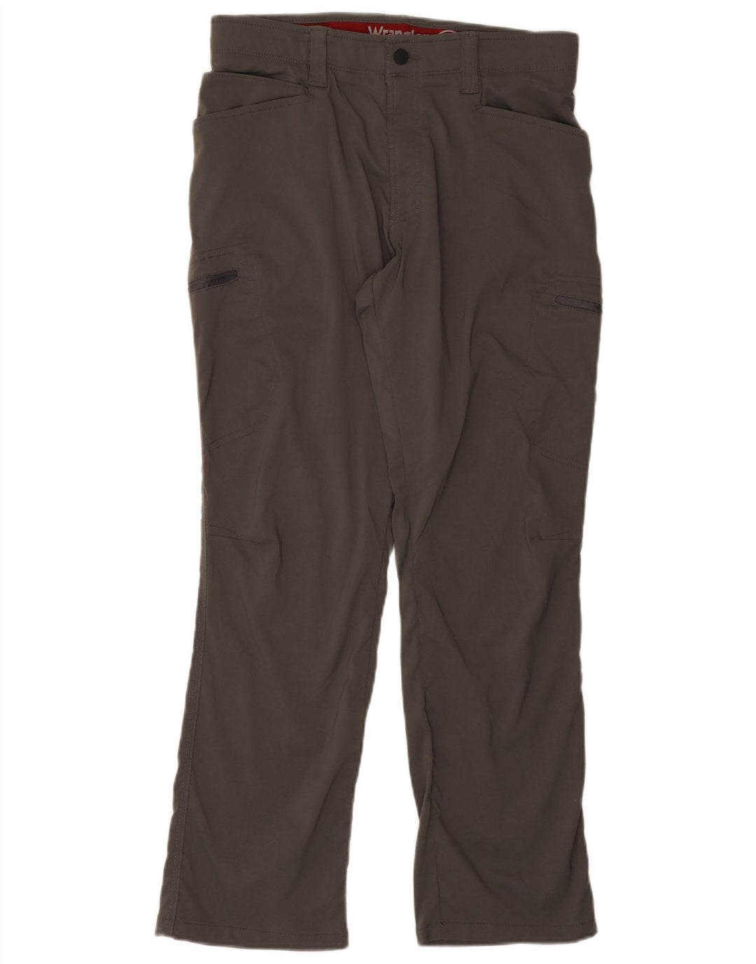 WRANGLER Straight Cargo Bukser til kvinder W32 L30 Grå Nylon