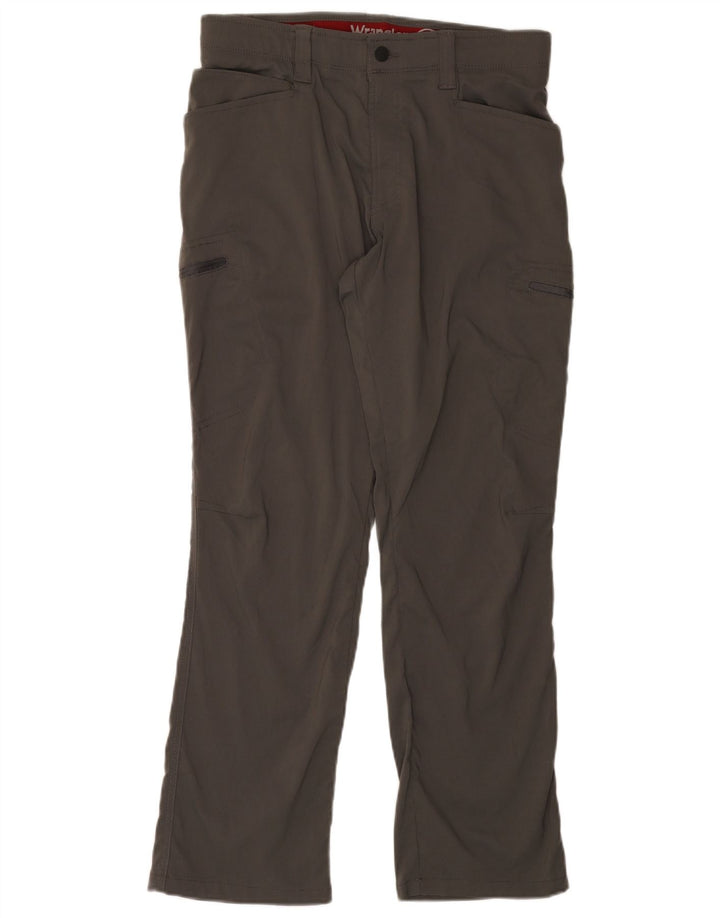 WRANGLER Straight Cargo Bukser til kvinder W32 L30 Grå Nylon