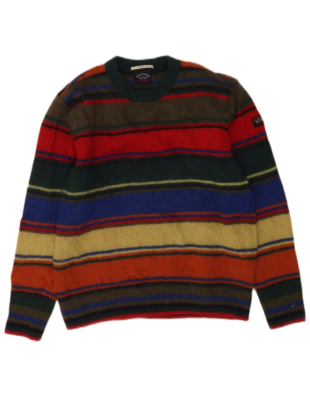 Paul & Shark Dame Jumper Sweater UK 16 Stor Flerfarvet
