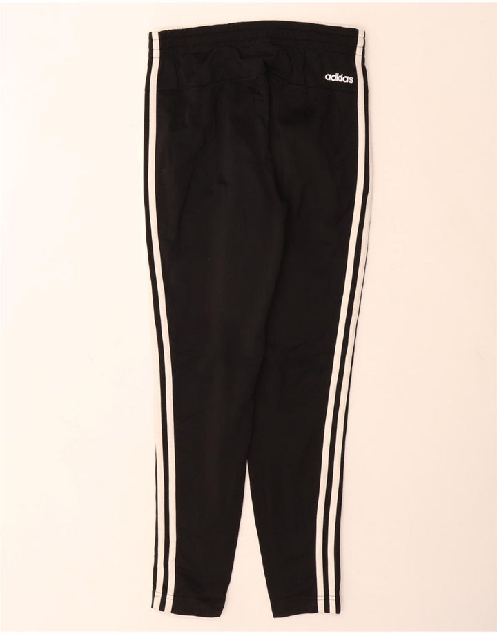 ADIDAS Womens Tracksuit Trousers UK 4/6 XS Black Polyester