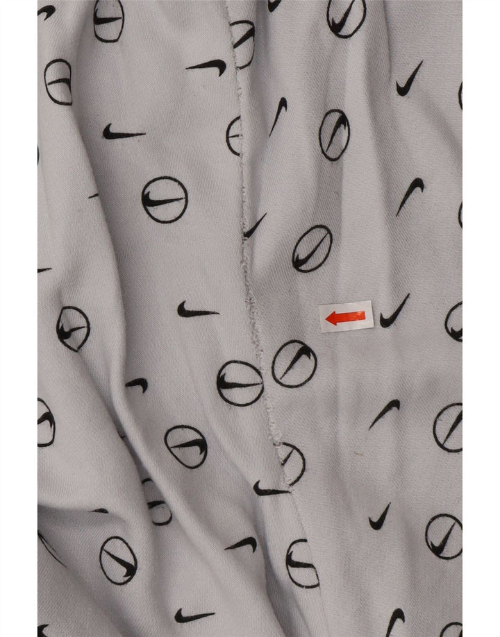 NIKE Herre Loose Fit grafisk træningsdragt Bukser Joggers Små blå bomuld