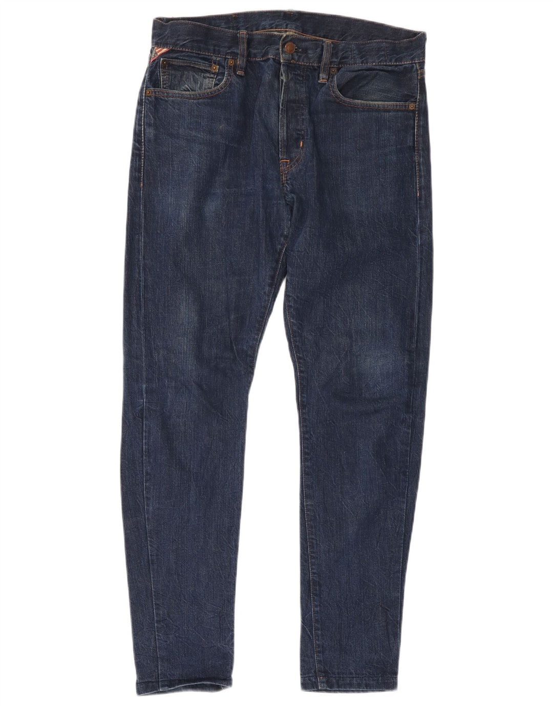 Ralph Lauren Herre Slim Jeans W32 L34 Blå Bomuld