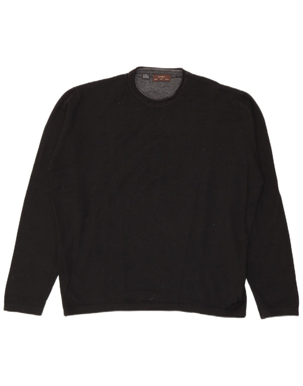 Zara Herre sweater med rund hals XL sort uld