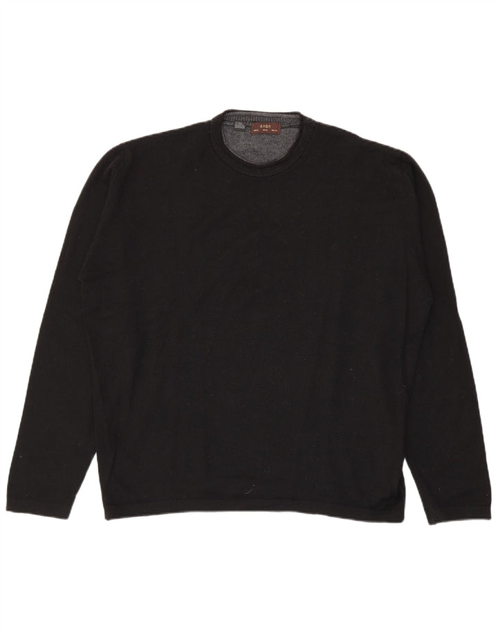 Zara Herre sweater med rund hals XL sort uld
