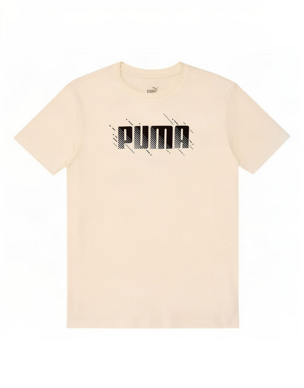 Puma drenge grafisk t-shirt top 15-16 år hvid