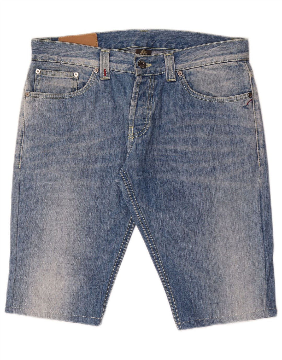 Dondup Herre Lucky Denim Shorts W34 Stor Blå Bomuld