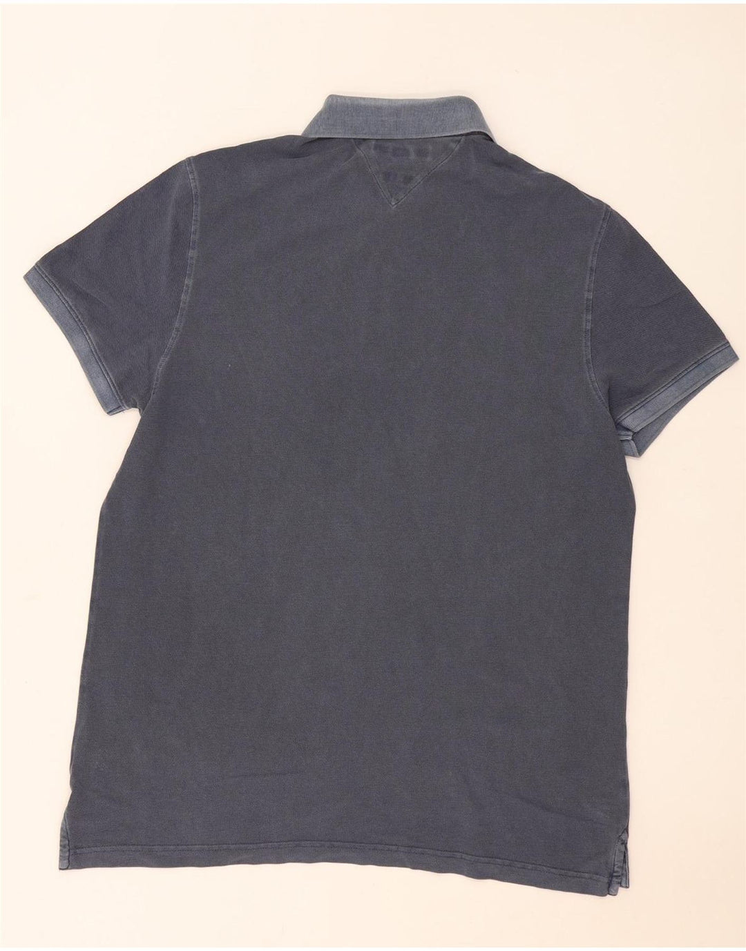 Tommy Hilfiger Herre Regular Fit Polo Shirt Large Navy Blue