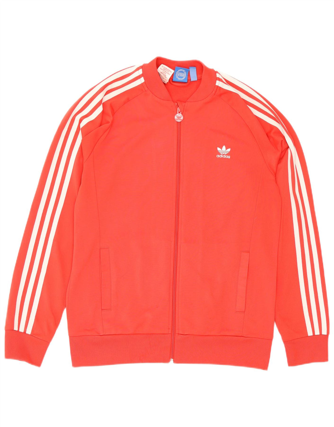 Adidas Drenge Træningsdragt Topjakke 14-15 År Rød Polyester