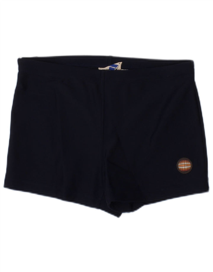 Adidas drenge badeshorts 7-8 år marineblå polyester