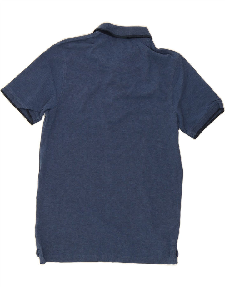 JACK & JONES Mens Polo Shirt Small Navy Blue Cotton Vintage Jack & Jones and Second-Hand Jack & Jones from Messina Hembry 