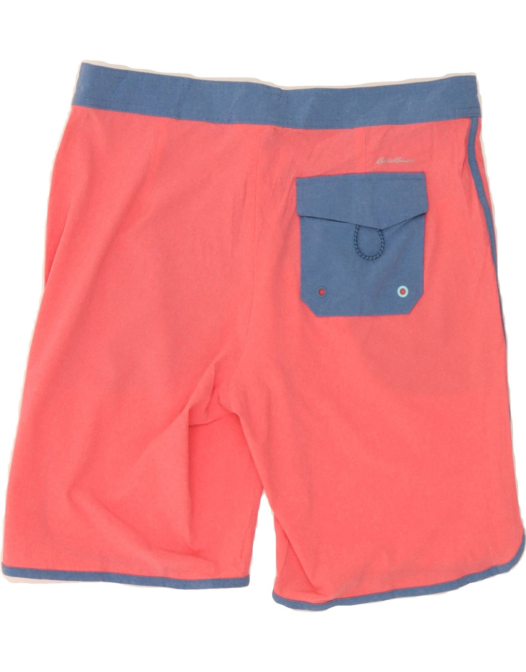 EDDIE BAUER Mens Sport Shorts Large  Pink Colourblock Polyester Vintage Eddie Bauer and Second-Hand Eddie Bauer from Messina Hembry 