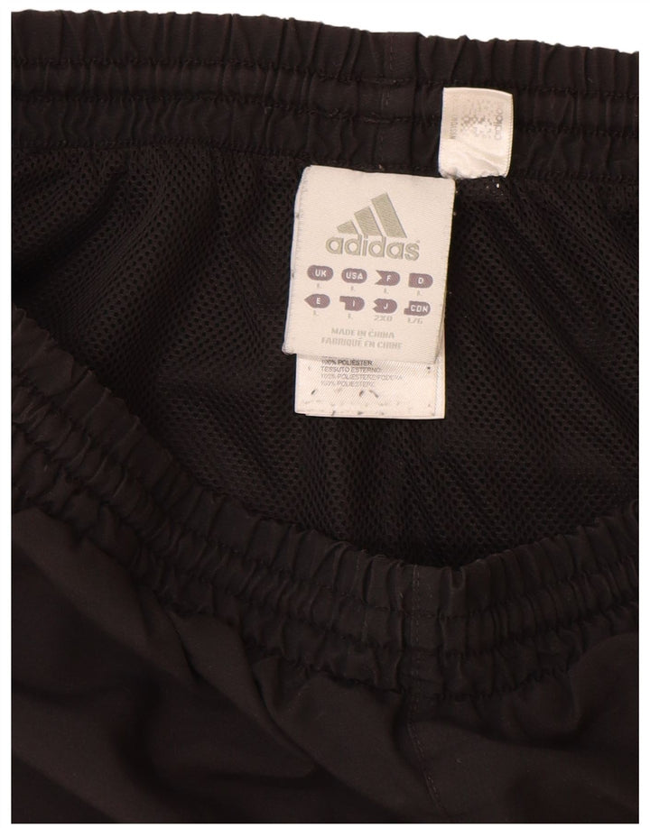 ADIDAS Sportsshorts til mænd, store sorte polyester