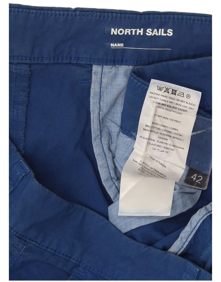North Sails Herre Chino Shorts W42 2XL Blå Bomuld