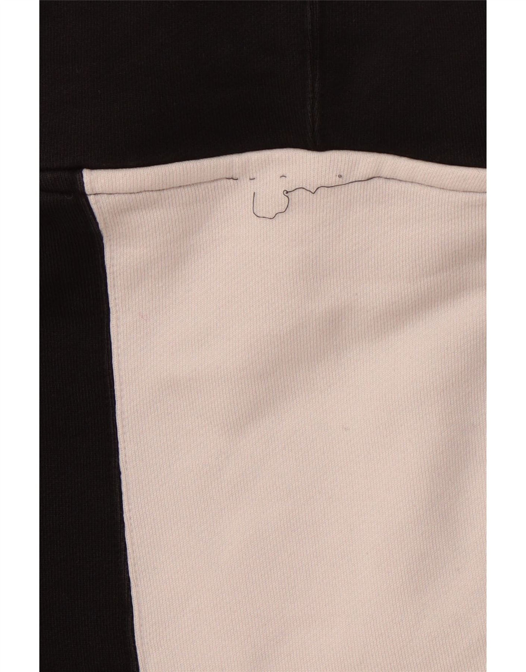 ADIDAS Grafisk hættetrøje til mænd Stor Sort Colourblock Bomuld