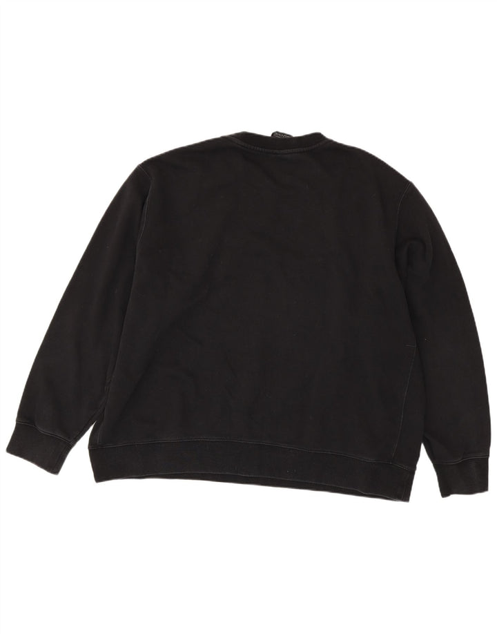 NIKE Sweatshirt-trøje til mænd 2XL sort bomuld