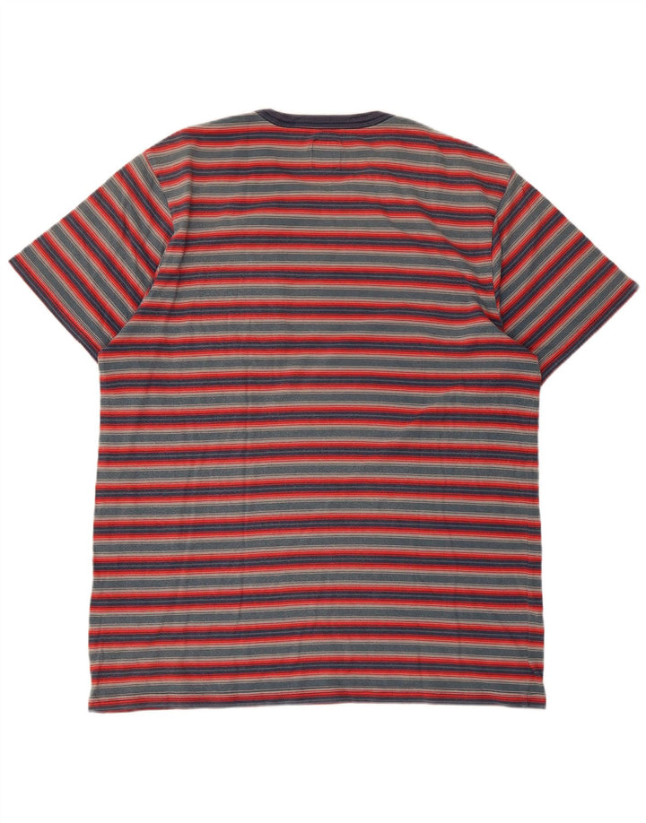 Vans Herre T-Shirt Top Stor Rød Stribet