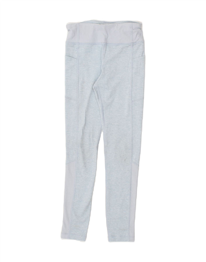 ATHLETA Womens Leggings UK 8/10 Medium Blue Polyester Vintage Athleta and Second-Hand Athleta from Messina Hembry 