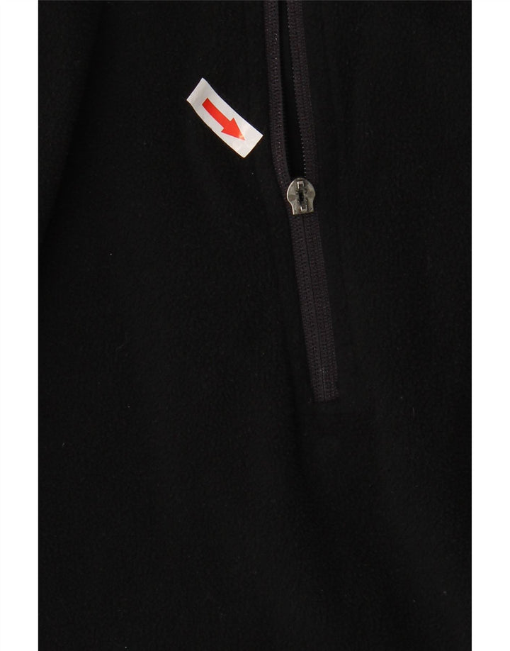 Umbro Herre lynlås hals Fleece Jumper Medium Sort Polyester