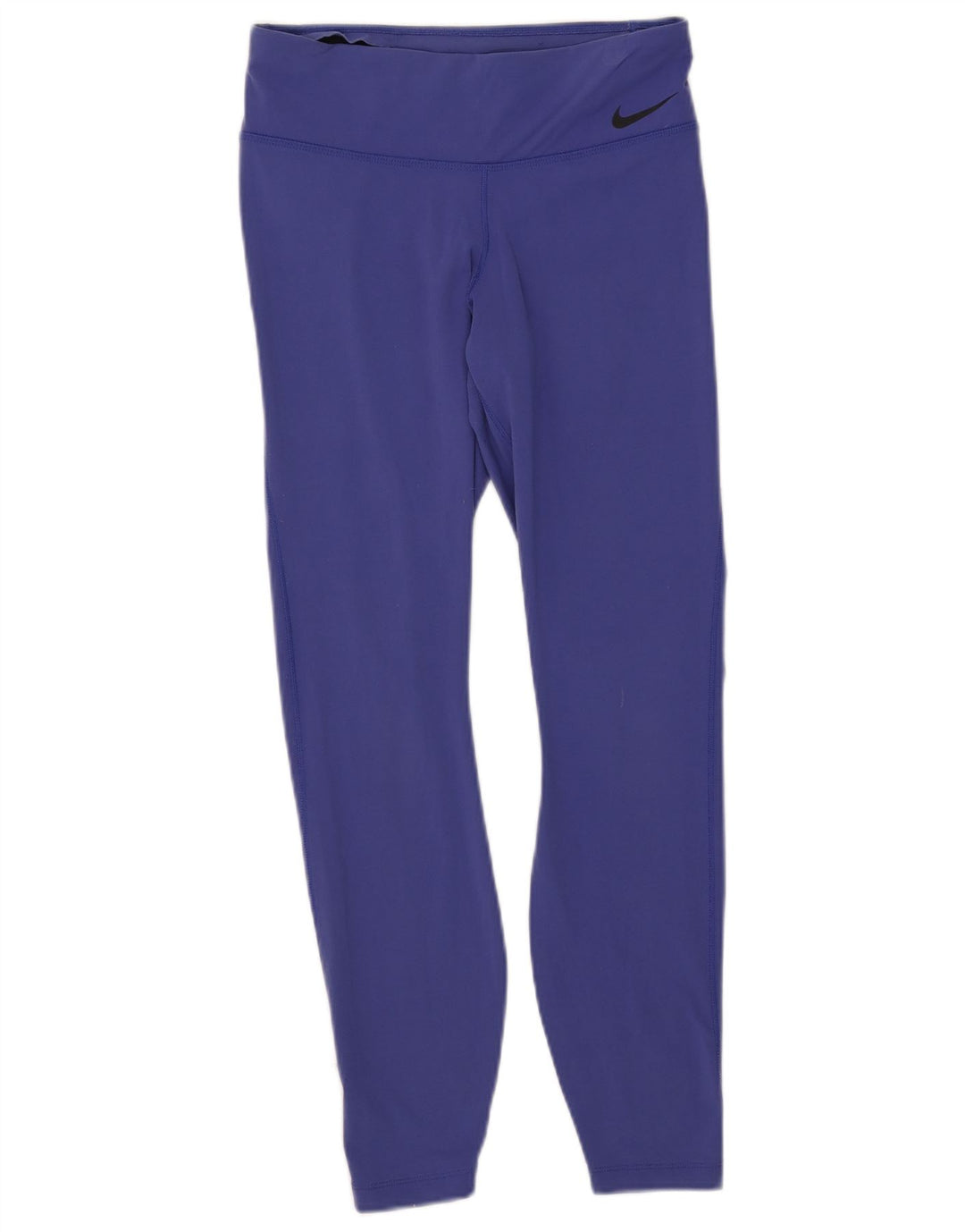 NIKE Dame Dri Fit Leggings UK 12 Medium Lilla Nylon