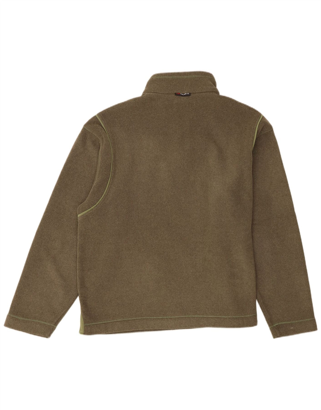 Fila Sweatshirt med lynlås til mænd 2XL Khaki Polyester