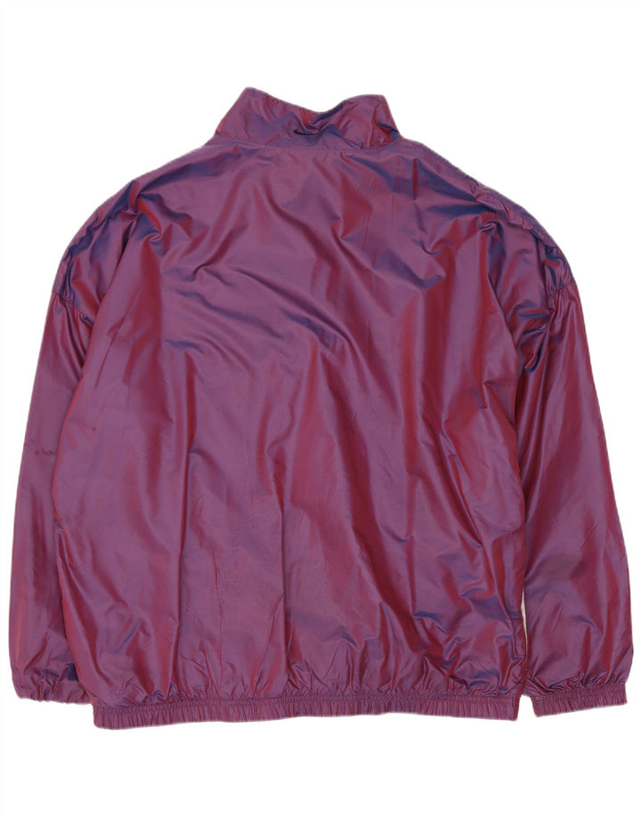 Nike Dame Oversized grafisk træningsdragt Topjakke UK 10 Lille Lilla
