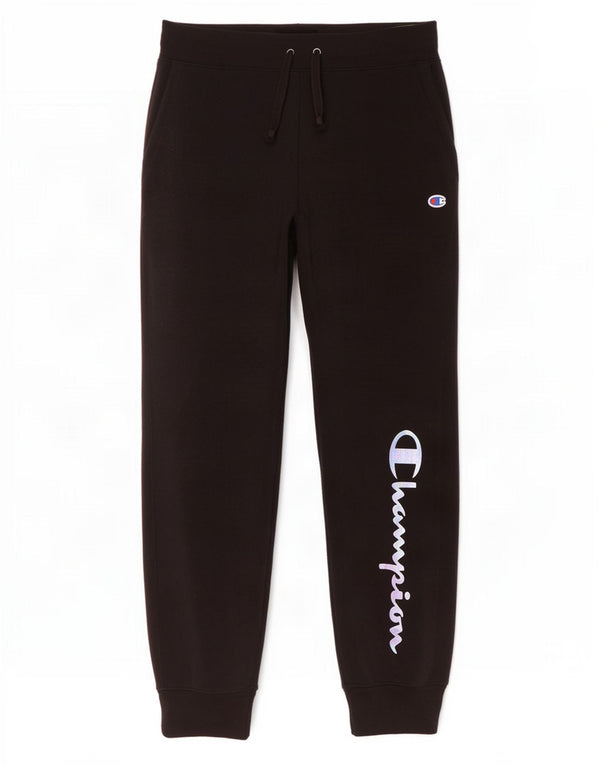 Champion Womens Grafisk træningsdragt Bukser Joggers UK 14 Large Black