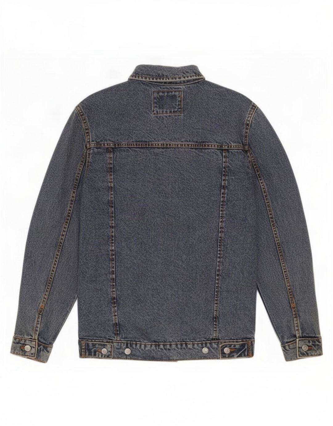 Zara Herre denimjakke UK 36 Small Blue Cotton