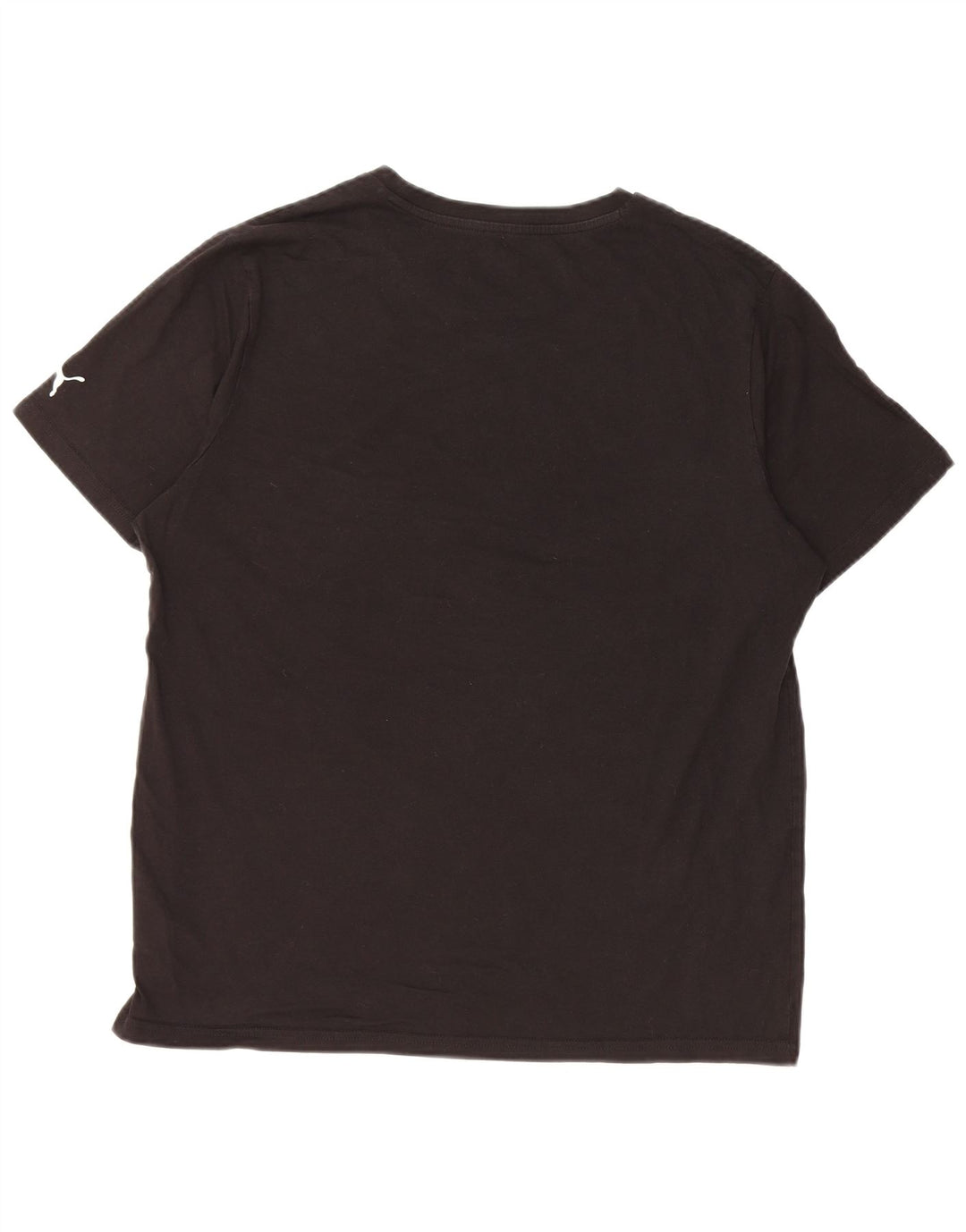 PUMA Herre grafisk T-shirt Top Stor sort bomuld