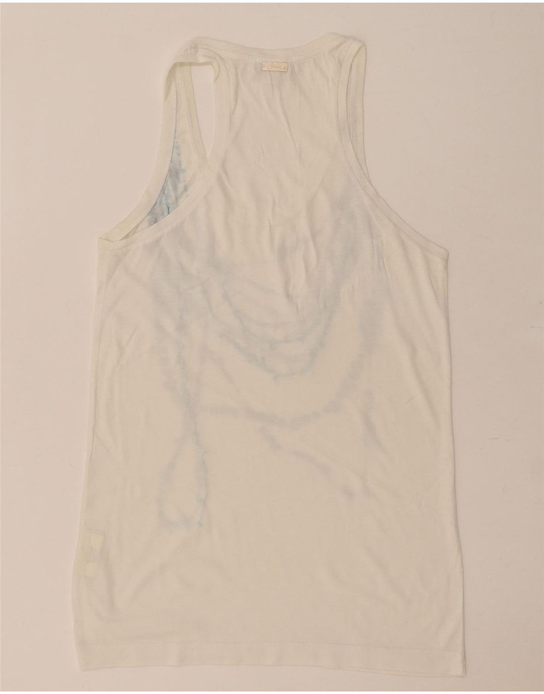 Diesel Damevest Top UK 10 Small White Bomuld