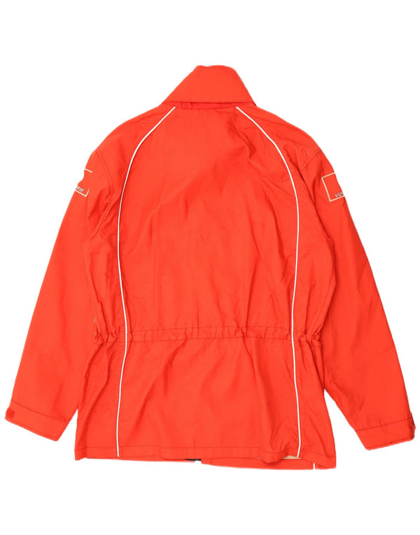 Fila Herre Scuderia Ferrari Windbreaker Jacket UK 38 Medium Red Colourblock