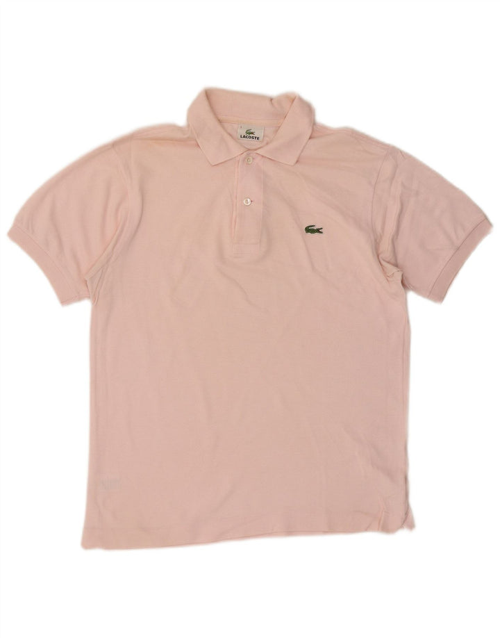 Lacoste herre poloskjorte str. 3 Lille pink bomuld