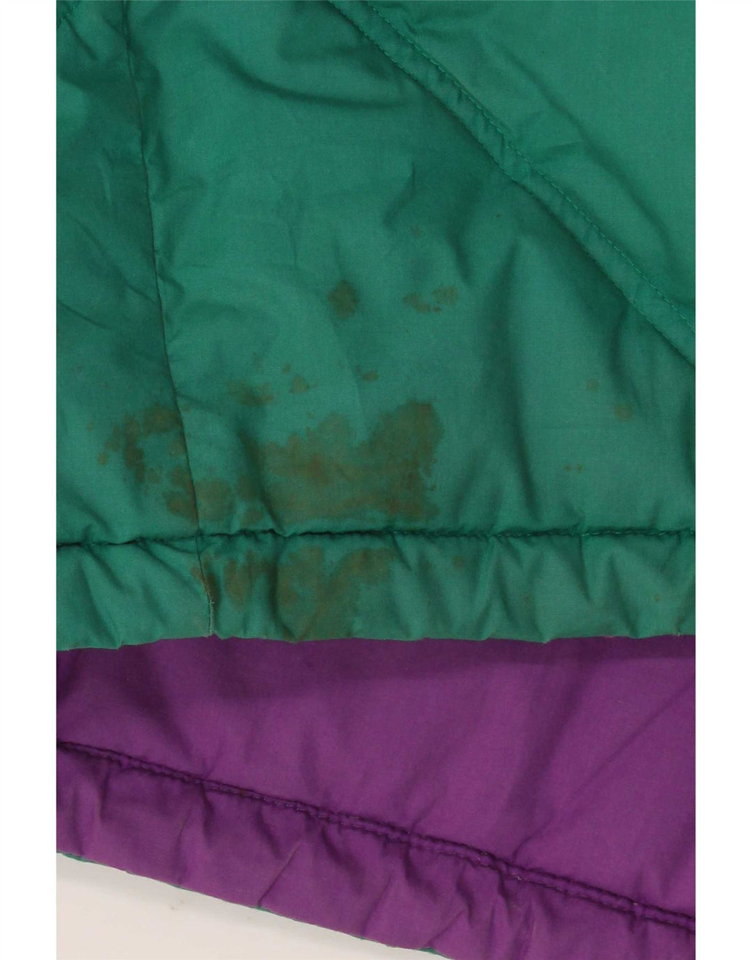 Diadora Herre Loose Fit Vendbar polstret jakke UK 40 Large Green Polyester
