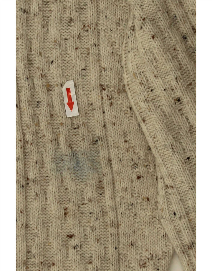 C&A Herre Canda V-hals sweater Medium Beige Flecked Acryl