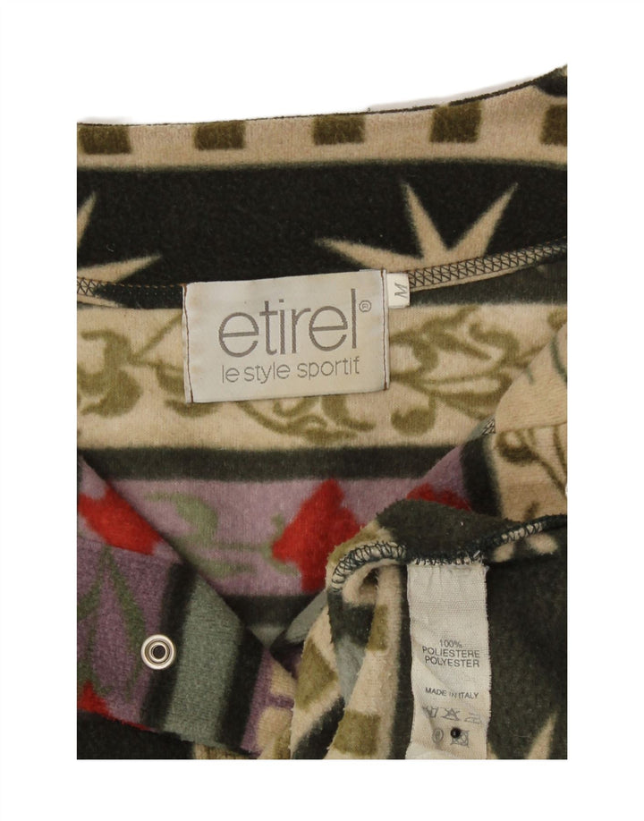 Etirel Dame Oversized Fleece Jumper UK 14 Medium Flerfarvet Fair Isle