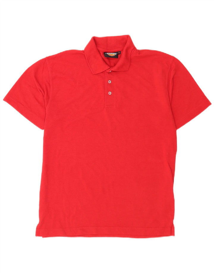 Dickies Poloshirt til mænd Medium Rød Polyester