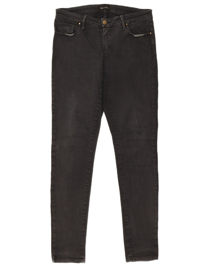 Massimo Dutti Dame Skinny Jeans W30 L30 Sort