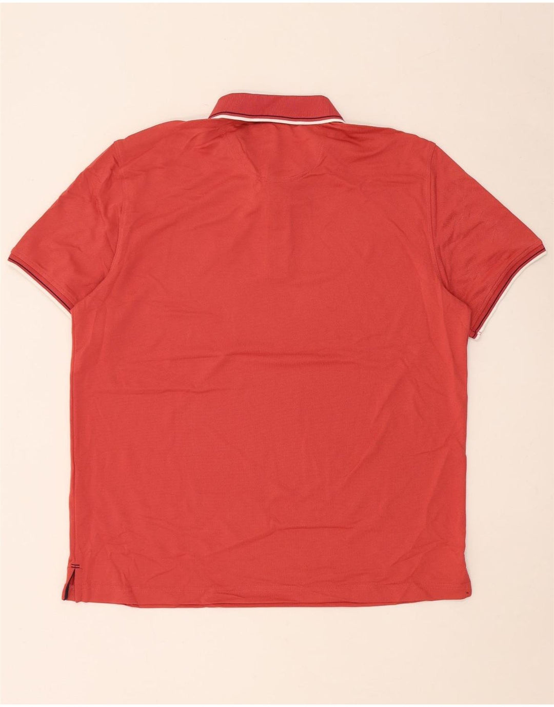Izod Stretch Polo Shirt til mænd XL Rød Polyester