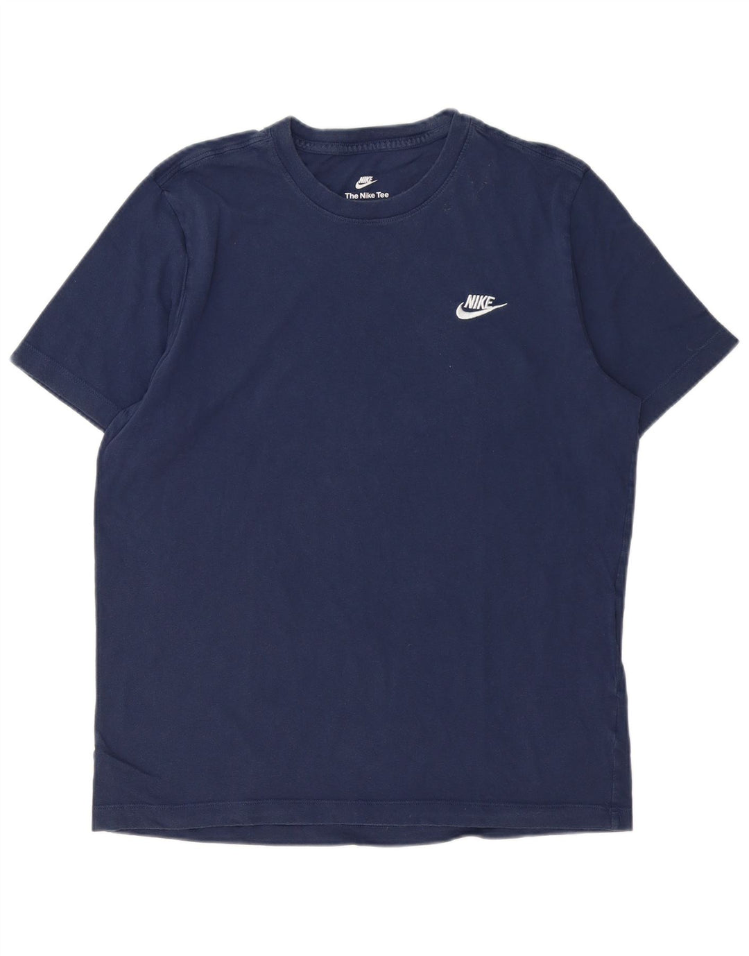 Nike T-shirt top til mænd, stor marineblå bomuld