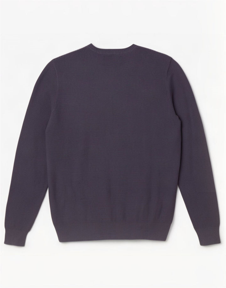 Penguin herre rund hals sweater stor blå bomuld