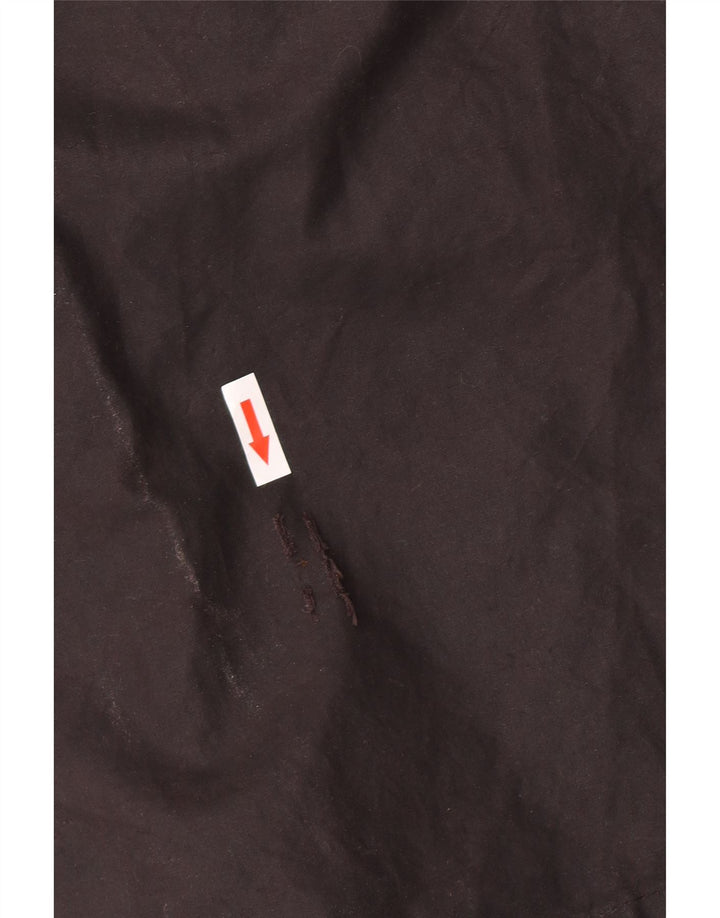 Hi-Diver Herre vokset bomuld Capelet Coat UK 38 Medium Grå Bomuld