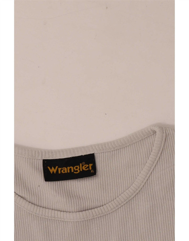 Wrangler Herre T-Shirt Top XL Grå