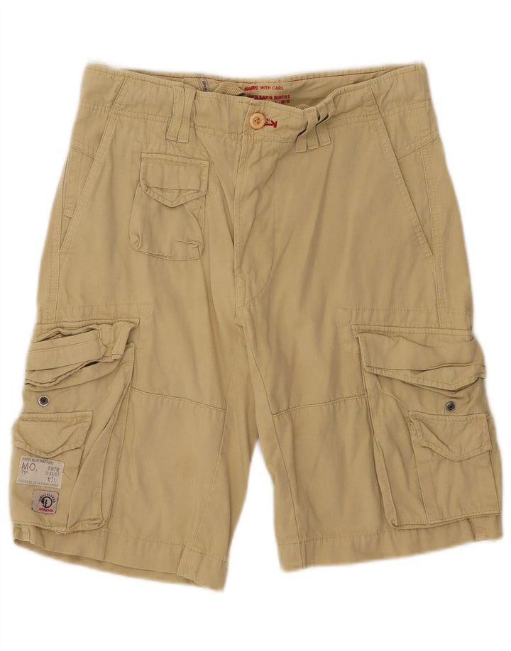DIESEL Herre Cargo Shorts W28 Small Beige Bomuld