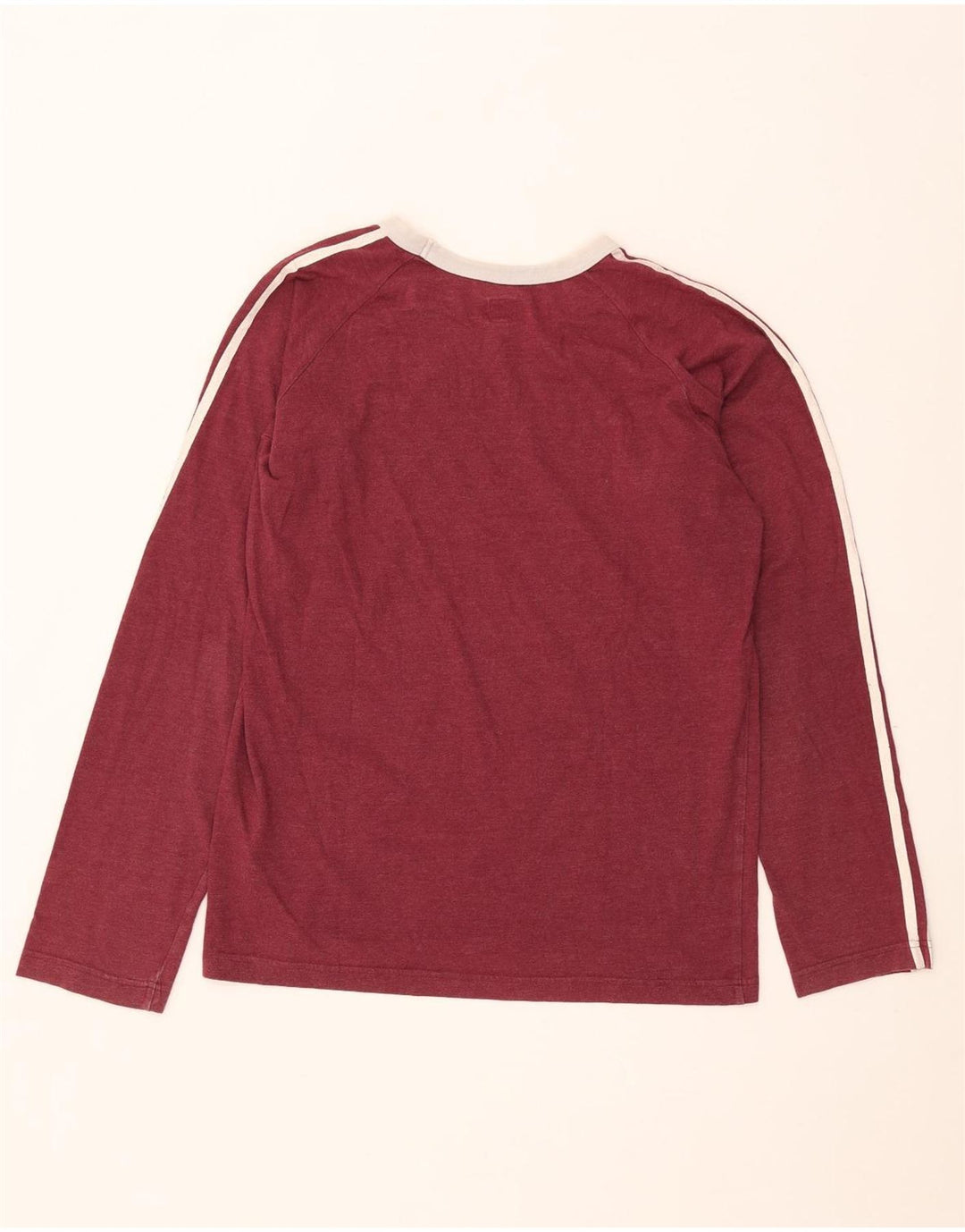 Adidas Herre Top Langærmet Medium Bourgogne Bomuld