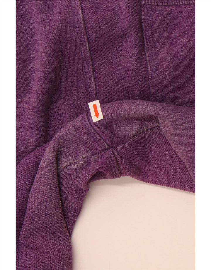 SUPERDRY Dame Pegasus træningsdragt Bukser Joggers UK 16 Large Purple
