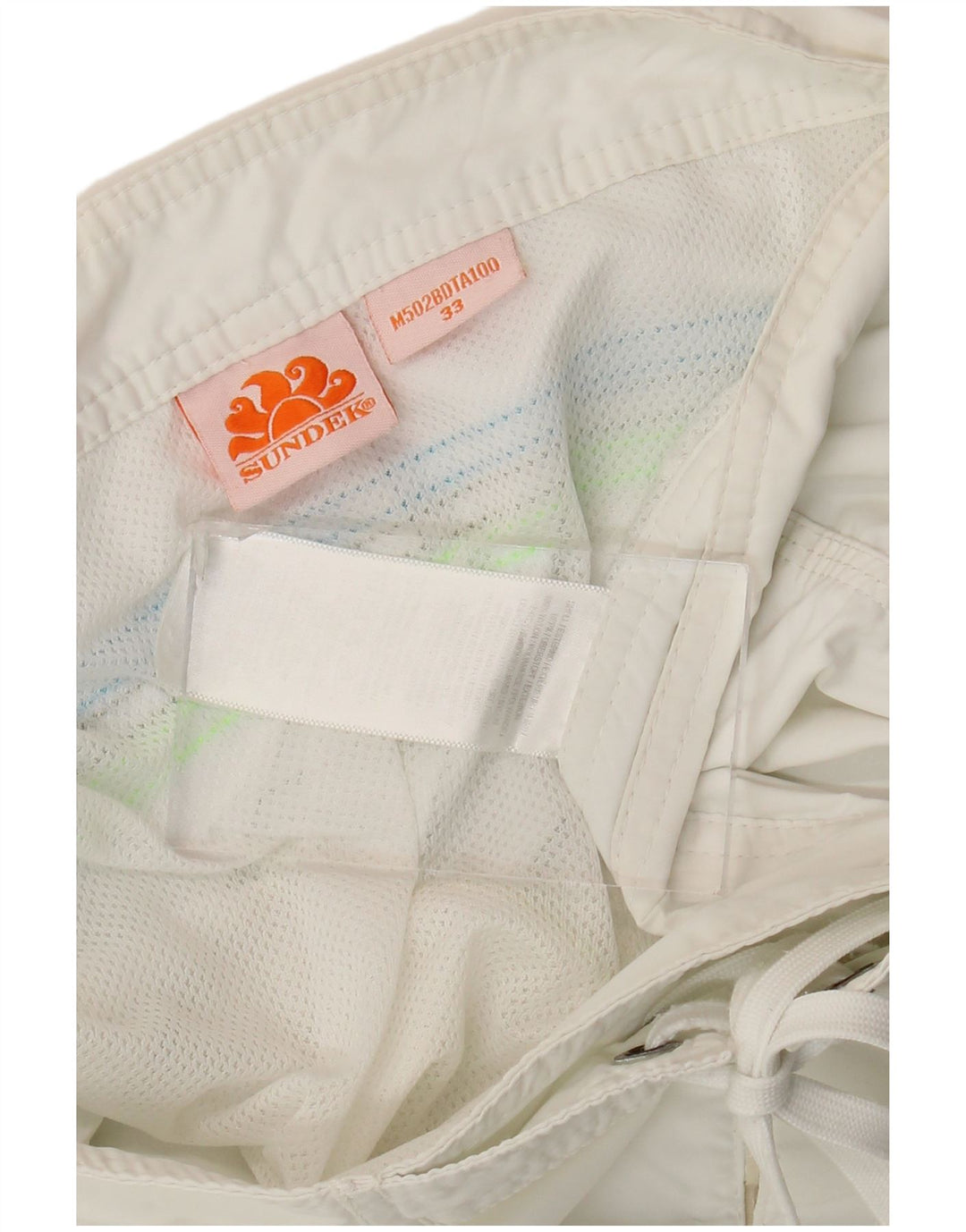 Sundek Herre badeshorts Stor Hvid Nylon