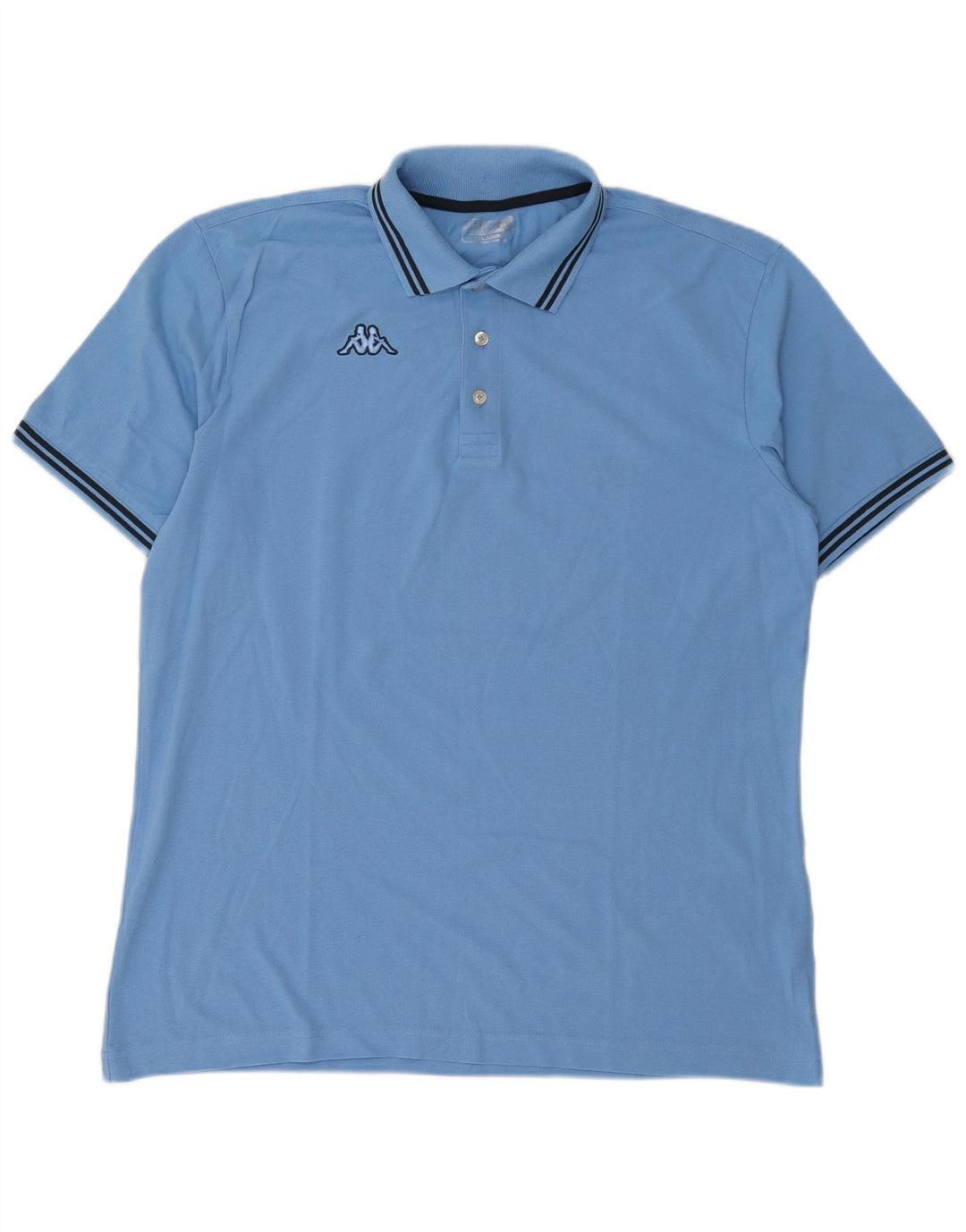Kappa herre poloshirt 2XL blå bomuld