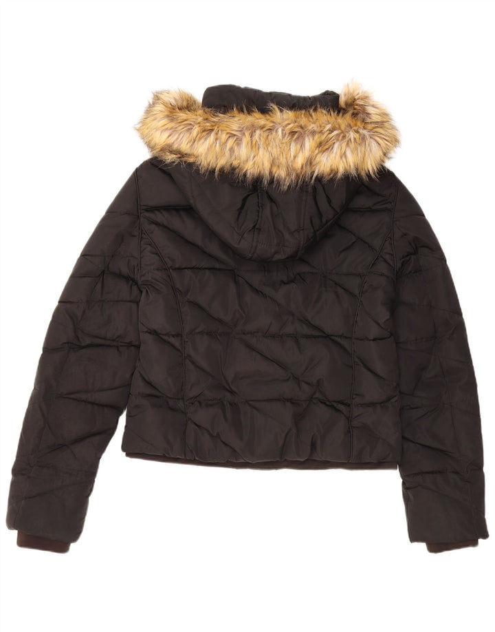 ZARA Trafaluc hættejakke til mænd UK 14 Large Black